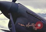 Image of Names on various P-47 aircraft World War 2 United States USA, 1942, second 3 stock footage video 65675063029