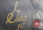 Image of Names on various P-47 aircraft World War 2 United States USA, 1942, second 17 stock footage video 65675063029