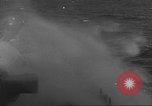 Image of USS North Carolina live firing exercise Atlantic Ocean, 1941, second 11 stock footage video 65675063047