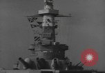 Image of USS North Carolina live firing exercise Atlantic Ocean, 1941, second 16 stock footage video 65675063047