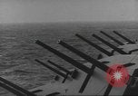 Image of USS North Carolina live firing exercise Atlantic Ocean, 1941, second 17 stock footage video 65675063047