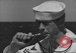 Image of USS North Carolina live firing exercise Atlantic Ocean, 1941, second 24 stock footage video 65675063047