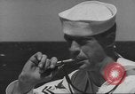 Image of USS North Carolina live firing exercise Atlantic Ocean, 1941, second 25 stock footage video 65675063047