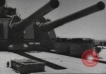 Image of USS North Carolina live firing exercise Atlantic Ocean, 1941, second 31 stock footage video 65675063047