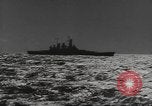 Image of USS North Carolina live firing exercise Atlantic Ocean, 1941, second 39 stock footage video 65675063047