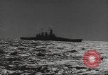 Image of USS North Carolina live firing exercise Atlantic Ocean, 1941, second 40 stock footage video 65675063047