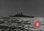 Image of USS North Carolina live firing exercise Atlantic Ocean, 1941, second 41 stock footage video 65675063047