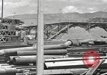 Image of Navy yard equipment Hawaii USA, 1942, second 33 stock footage video 65675063057