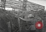 Image of American soldiers in World War 1 trench France, 1917, second 14 stock footage video 65675063069