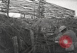 Image of American soldiers in World War 1 trench France, 1917, second 20 stock footage video 65675063069