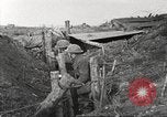 Image of American soldiers in World War 1 trench France, 1917, second 37 stock footage video 65675063069