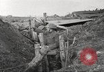 Image of American soldiers in World War 1 trench France, 1917, second 40 stock footage video 65675063069
