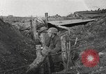 Image of American soldiers in World War 1 trench France, 1917, second 48 stock footage video 65675063069