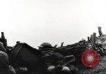 Image of American soldiers in World War 1 trench France, 1917, second 52 stock footage video 65675063069