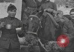 Image of American soldiers eat in World War 1 France, 1917, second 10 stock footage video 65675063070