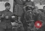 Image of American soldiers eat in World War 1 France, 1917, second 18 stock footage video 65675063070
