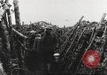 Image of American soldier mail call World War 1 France, 1917, second 27 stock footage video 65675063071