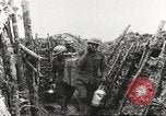 Image of American soldier mail call World War 1 France, 1917, second 28 stock footage video 65675063071