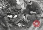 Image of US soldiers examine gunfire damaged car France, 1917, second 18 stock footage video 65675063072