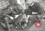 Image of US soldiers examine gunfire damaged car France, 1917, second 20 stock footage video 65675063072