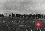Image of Joint French and American infantry parade Europe, 1918, second 8 stock footage video 65675063075