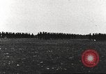 Image of Joint French and American infantry parade Europe, 1918, second 15 stock footage video 65675063075