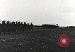 Image of Joint French and American infantry parade Europe, 1918, second 27 stock footage video 65675063075
