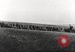 Image of Joint French and American infantry parade Europe, 1918, second 34 stock footage video 65675063075