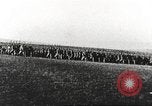 Image of Joint French and American infantry parade Europe, 1918, second 36 stock footage video 65675063075