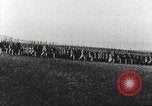 Image of Joint French and American infantry parade Europe, 1918, second 38 stock footage video 65675063075