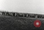 Image of Joint French and American infantry parade Europe, 1918, second 39 stock footage video 65675063075