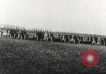 Image of Joint French and American infantry parade Europe, 1918, second 40 stock footage video 65675063075