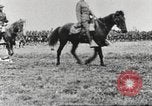 Image of Joint French and American infantry parade Europe, 1918, second 44 stock footage video 65675063075