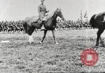 Image of Joint French and American infantry parade Europe, 1918, second 45 stock footage video 65675063075