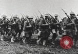 Image of Joint French and American infantry parade Europe, 1918, second 46 stock footage video 65675063075