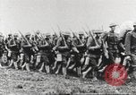 Image of Joint French and American infantry parade Europe, 1918, second 49 stock footage video 65675063075