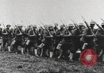 Image of Joint French and American infantry parade Europe, 1918, second 50 stock footage video 65675063075