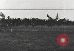 Image of Joint French and American infantry parade Europe, 1918, second 55 stock footage video 65675063075