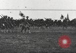 Image of Joint French and American infantry parade Europe, 1918, second 56 stock footage video 65675063075