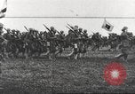 Image of Joint French and American infantry parade Europe, 1918, second 58 stock footage video 65675063075