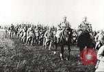 Image of Joint French and American infantry parade Europe, 1918, second 62 stock footage video 65675063075