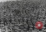 Standbild Neue Rekruten der US-Armee im Trainingslager des 1 Weltkrieges United States USA, 1917, aus Sekunde 11 historischem Filmmaterial Videoclip 65675063079