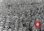 Standbild Neue Rekruten der US-Armee im Trainingslager des 1 Weltkrieges United States USA, 1917, aus Sekunde 30 historischem Filmmaterial Videoclip 65675063079