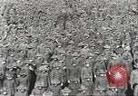 Standbild Neue Rekruten der US-Armee im Trainingslager des 1 Weltkrieges United States USA, 1917, aus Sekunde 31 historischem Filmmaterial Videoclip 65675063079
