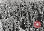 Standbild Neue Rekruten der US-Armee im Trainingslager des 1 Weltkrieges United States USA, 1917, aus Sekunde 44 historischem Filmmaterial Videoclip 65675063079