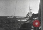 Image of British ships in Arctic Convoy North Sea, 1942, second 9 stock footage video 65675063092
