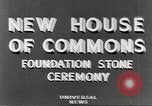 Image of House of Commons reconstruction London England United Kingdom, 1948, second 5 stock footage video 65675063099