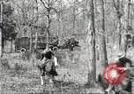 Standbild Elemente der US 6th Cavalry Division in Manövern am Fort Olgelthorpe Fort Oglethorpe Georgia USA, 1942, aus Sekunde 41 historischem Filmmaterial Videoclip 65675063110