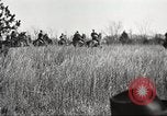 Standbild Elemente der US 6th Cavalry Division in Manövern am Fort Olgelthorpe Fort Oglethorpe Georgia USA, 1942, aus Sekunde 50 historischem Filmmaterial Videoclip 65675063110