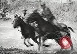 Standbild Elemente der US 6th Cavalry Division in Manövern am Fort Olgelthorpe Fort Oglethorpe Georgia USA, 1942, aus Sekunde 54 historischem Filmmaterial Videoclip 65675063110